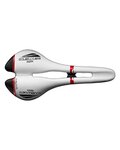 SELLE SAN MARCO Sattel - ASPIDE OPEN-FIT RACING NARROW - Weiß/Schwarz/Rot