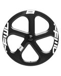 FFWD WHEELS Laufrad - CARBON 5 SPOKE WHEEL FRONT TUBULAR SKF 1K TRACK - Weiß/Schwarz