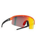 NEON Fahrradsonnenbrille - ARROW 2.0 SMALL - Schwarz/Orange