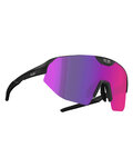 NEON Fahrradsonnenbrille - FLAME - Schwarz