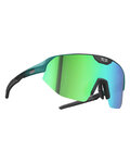 NEON Fahrradsonnenbrille - FLAME - Türkis/Schwarz