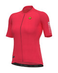 ALÉ Kurzarm Fahrradtrikot - SILVER COOLING R-EV1 - Rot