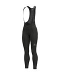 ALÉ Lange Fahrradhose mit Trägern - R-EV1 BLIZZARD - Schwarz