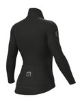 ALÉ Langarm Fahrradtrikot für den Winter - FUTURE WARM R-EV1 - Schwarz