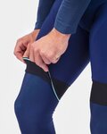 ALÉ Kurze Fahrradhose mit Trägern - K-TOUR KLIMATIK - Blau