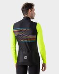 ALÉ Langarm Fahrradtrikot für den Winter - LOGO PR-S - Schwarz/Gelb