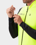 ALÉ Fahrrad-Thermojacke - FONDO 2.0 PRAGMA - Gelb/Schwarz