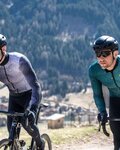 ALÉ Langarm Fahrradtrikot für den Winter - CIRCUS PR-S - Weiß