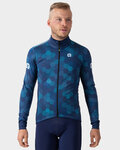 ALÉ Fahrrad-Thermojacke - PLANET SOLID - Blau