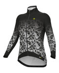 ALÉ Fahrrad-Thermojacke - PYRAMID PR-R - Weiß/Schwarz