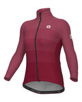 ALÉ Fahrrad-Thermojacke - LEVEL PRAGMA - bordeaux