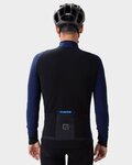ALÉ Langarm Fahrradtrikot für den Winter - K-IDRO KLIMATIK - Blau