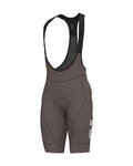 ALÉ Kurze Fahrradhose mit Trägern - MAGIC COLOUR PR-E - Braun