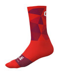 ALÉ Klassische Fahrradsocken - ACTION - Rot