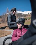 ALÉ Langarm Fahrradtrikot für den Winter - TOP PR-E - bordeaux