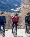 ALÉ Langarm Fahrradtrikot für den Winter - TOP PR-E - bordeaux