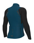 ALÉ Langarm Fahrradtrikot für den Winter - QUICK R-EV1 - Schwarz/Blau