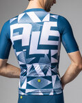 ALÉ Kurzarm Fahrradtrikot - MULTIVERSO PR-E - Blau/Weiß