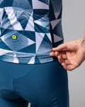 ALÉ Kurzarm Fahrradtrikot - MULTIVERSO PR-E - Blau/Weiß