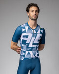 ALÉ Kurzarm Fahrradtrikot - MULTIVERSO PR-E - Blau/Weiß