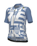 ALÉ Kurzarm Fahrradtrikot - MULTIVERSO PR-E - Blau/Weiß