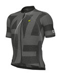 ALÉ Kurzarm Fahrradtrikot - PR-E SYNERGY - Grau