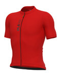 ALÉ Kurzarm Fahrradtrikot - PRAGMA COLOR BLOCK - Rot