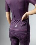 ALÉ Kurzarm Fahrradtrikot - PR-E FOLLOW ME - Lila