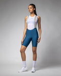 ALÉ Kurze Fahrradhose mit Trägern - MASTER 2.0 PR-E - Blau