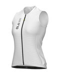 ALÉ Ärmelloses Fahrradtrikot - PRAGMA COLOR BLOCK - Weiß