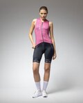 ALÉ Ärmelloses Fahrradtrikot - COLOR BLOCK PRAGMA - Rosa