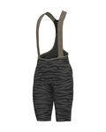 ALÉ Kurze Fahrradhose mit Trägern - PR-E SAUVAGE - Schwarz