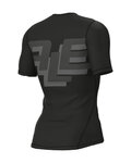 ALÉ Kurzarm Fahrrad-Shirt - MULTIVERSO INTIMO - Schwarz