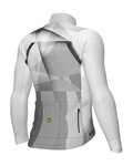 ALÉ Langarm Fahrradtrikot für den Winter - QUICK - Weiß