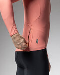 ALÉ Langarm Fahrradtrikot für den Winter - WARM RACE - Rosa