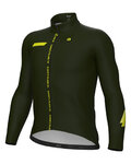 ALÉ Langarm Fahrradtrikot für den Winter - PR-E FOLLOW ME - Grün