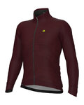 ALÉ Fahrrad-Thermojacke - PR-E METAL - bordeaux