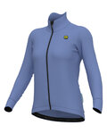 ALÉ Langarm Fahrradtrikot für den Winter - KLIMATIK K-IDRO - Hellblau