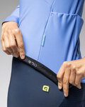 ALÉ Langarm Fahrradtrikot für den Winter - KLIMATIK K-IDRO - Hellblau