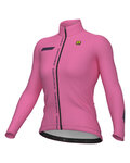 ALÉ Langarm Fahrradtrikot für den Winter - PR-E FOLLOW ME - Rosa