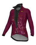 ALÉ Fahrrad-Thermojacke - PR-E GHOSTLY - bordeaux