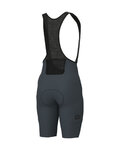 ALÉ Kurze Fahrradhose mit Trägern - GRAVEL-PRO OFF ROAD - GRAVEL - Grau