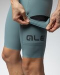 ALÉ Kurze Fahrradhose mit Trägern - GRAVEL-PRO OFF ROAD - - Grün