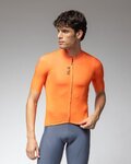 ALÉ Kurzarm Fahrradtrikot - COLOR BLOCK PRAGMA - Orange
