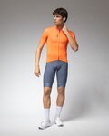 ALÉ Kurzarm Fahrradtrikot - COLOR BLOCK PRAGMA - Orange