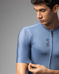 ALÉ Kurzarm Fahrradtrikot - COLOR BLOCK PRAGMA - Blau