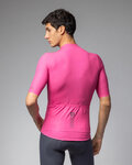 ALÉ Kurzarm Fahrradtrikot - COLOR BLOCK PRAGMA - Rosa