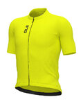 ALÉ Kurzarm Fahrradtrikot - COLOR BLOCK PRAGMA - Gelb