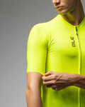 ALÉ Kurzarm Fahrradtrikot - COLOR BLOCK PRAGMA - Gelb