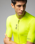 ALÉ Kurzarm Fahrradtrikot - COLOR BLOCK PRAGMA - Gelb